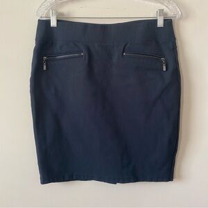 NWOT Stitch Fix Liverpool Rina Zipper Detail Pencil Skirt Office Wear size 6